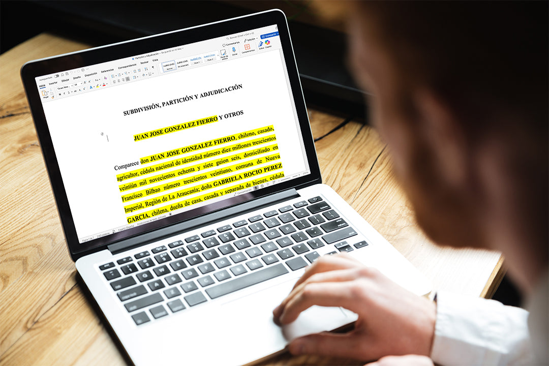 Formatos de Escrituras Públicas